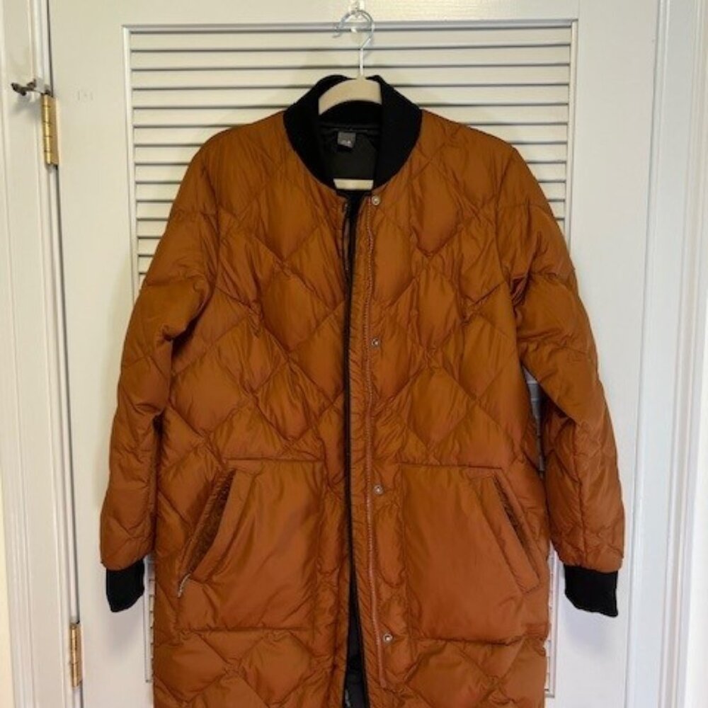 Eddie Bauer Women's rust(rare)/Black trim Puffer Jacket Size-M